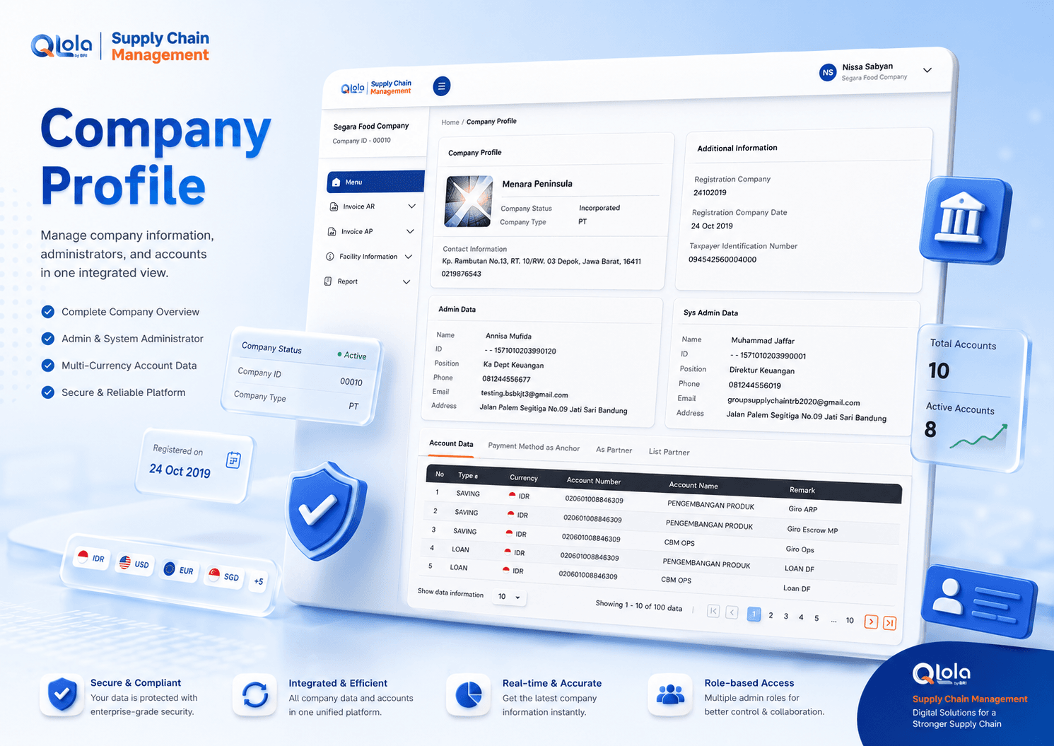BRI Supply Chain Management tampilan pendukung screenshot 4