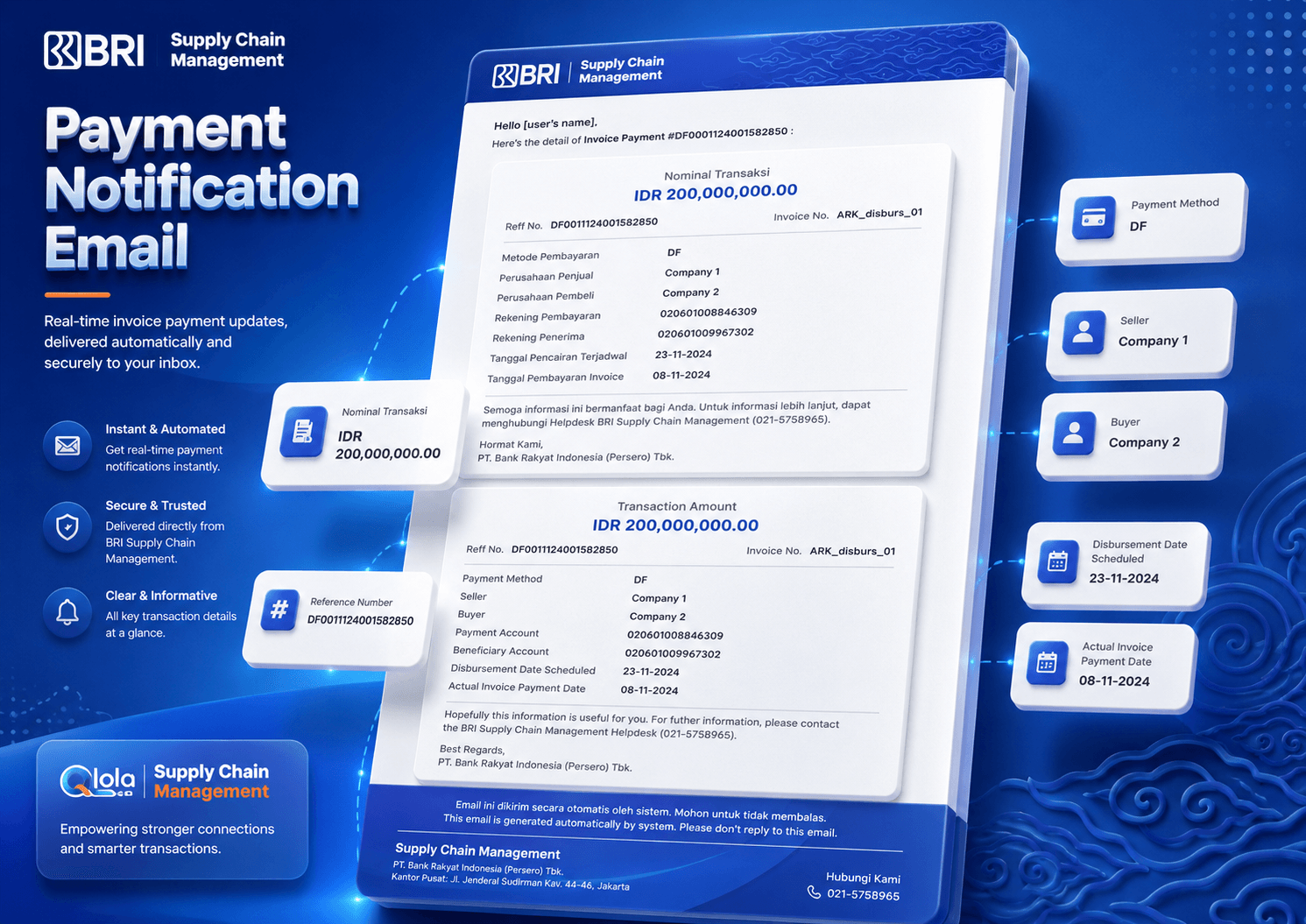 BRI Supply Chain Management tampilan pendukung screenshot 5