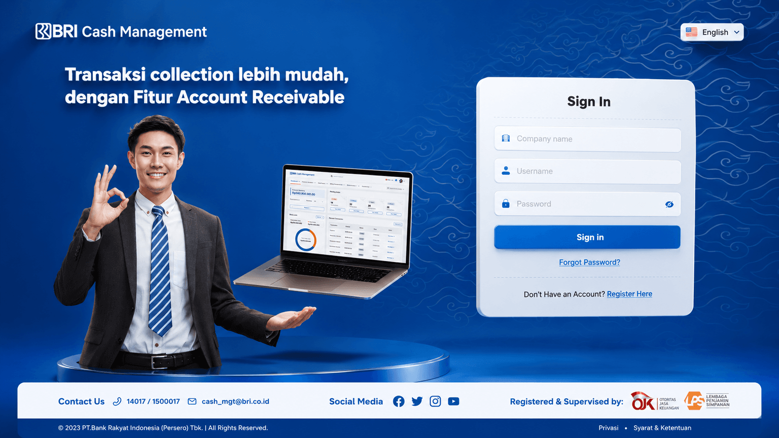 BRICaMS / Qcash tampilan pendukung screenshot 2
