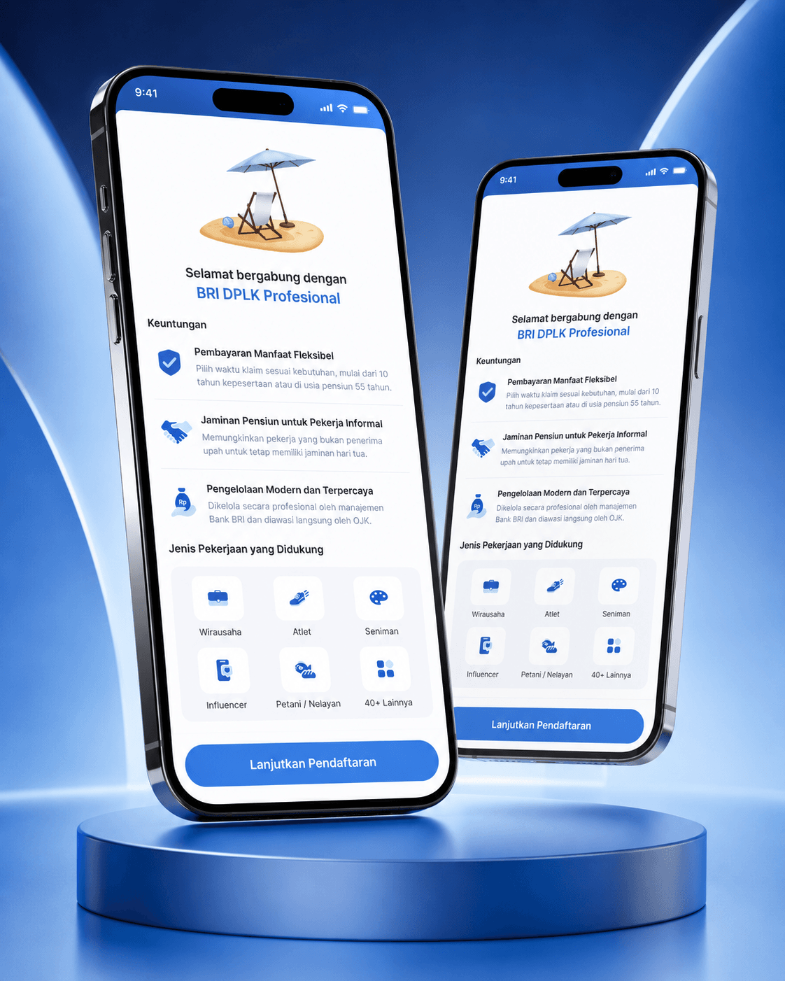 BRIMO Investment DPLK tampilan pendukung screenshot 4