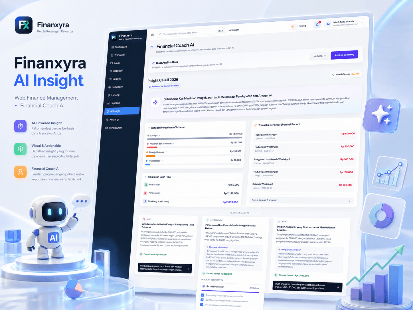 Finaxyra tampilan pendukung screenshot 3