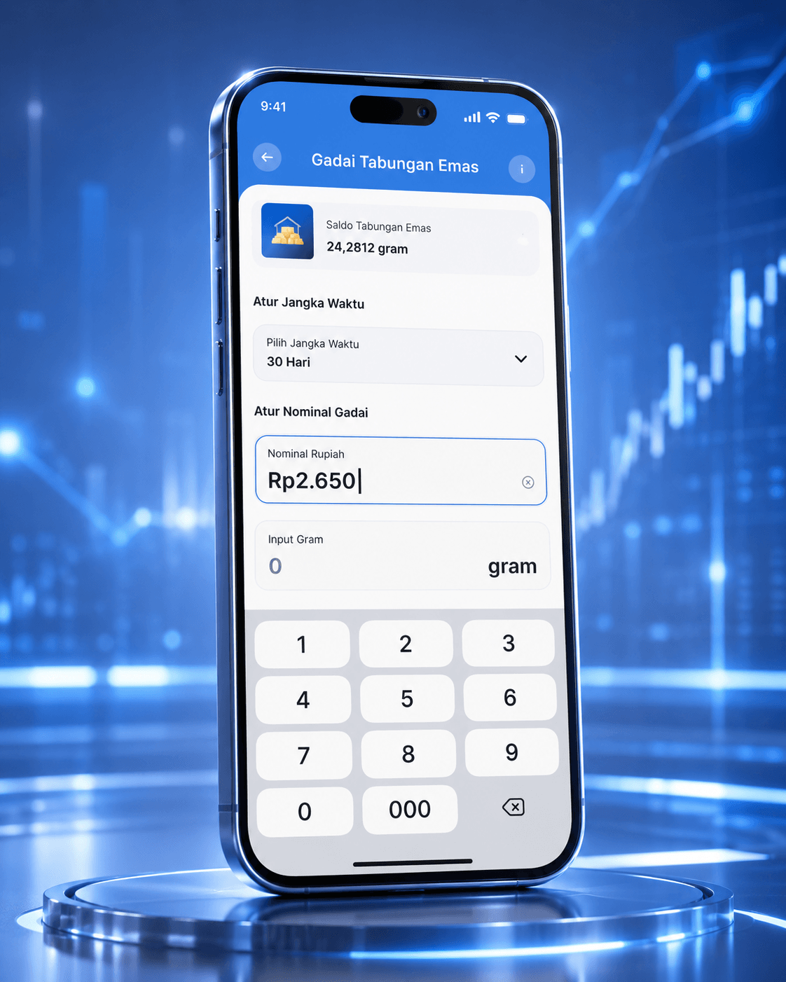Qita Apps - Gold Pawning tampilan pendukung screenshot 4