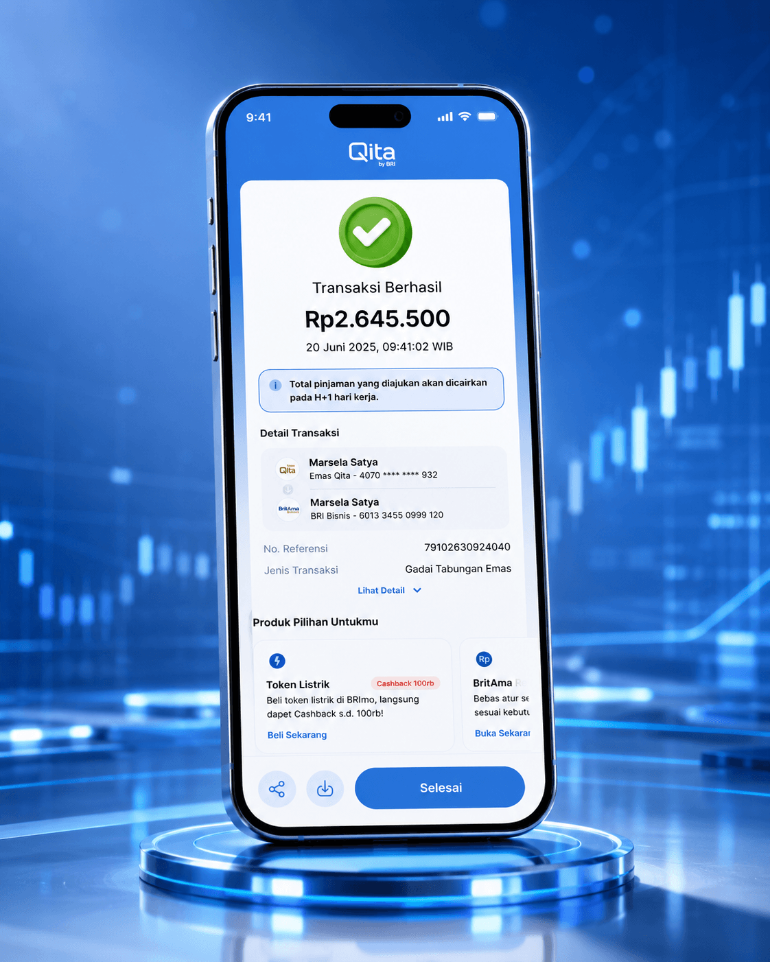 Qita Apps - Gold Pawning tampilan pendukung screenshot 7