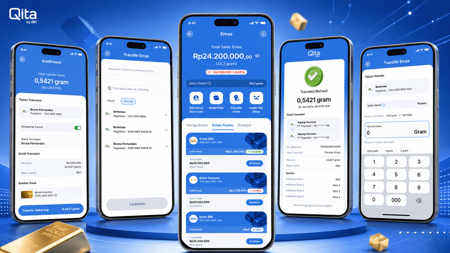 Qita Apps - Gold Transfer